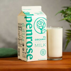 Organic Lowfat 1% Milk - half gallon