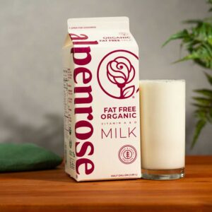 Organic Fat Free Milk - half gallon
